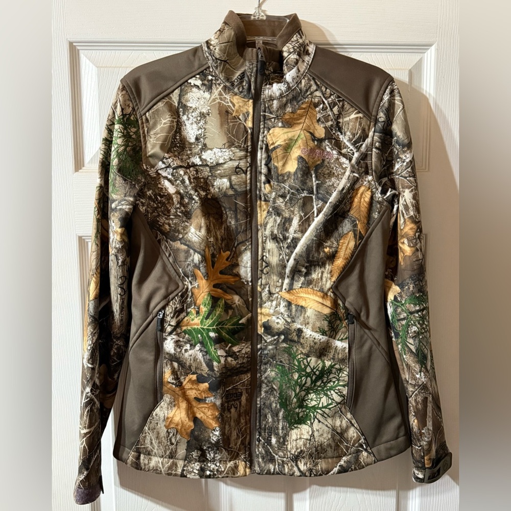 Magellan Outdoors Women's Multi-Color Camouflage Utility Jacket
